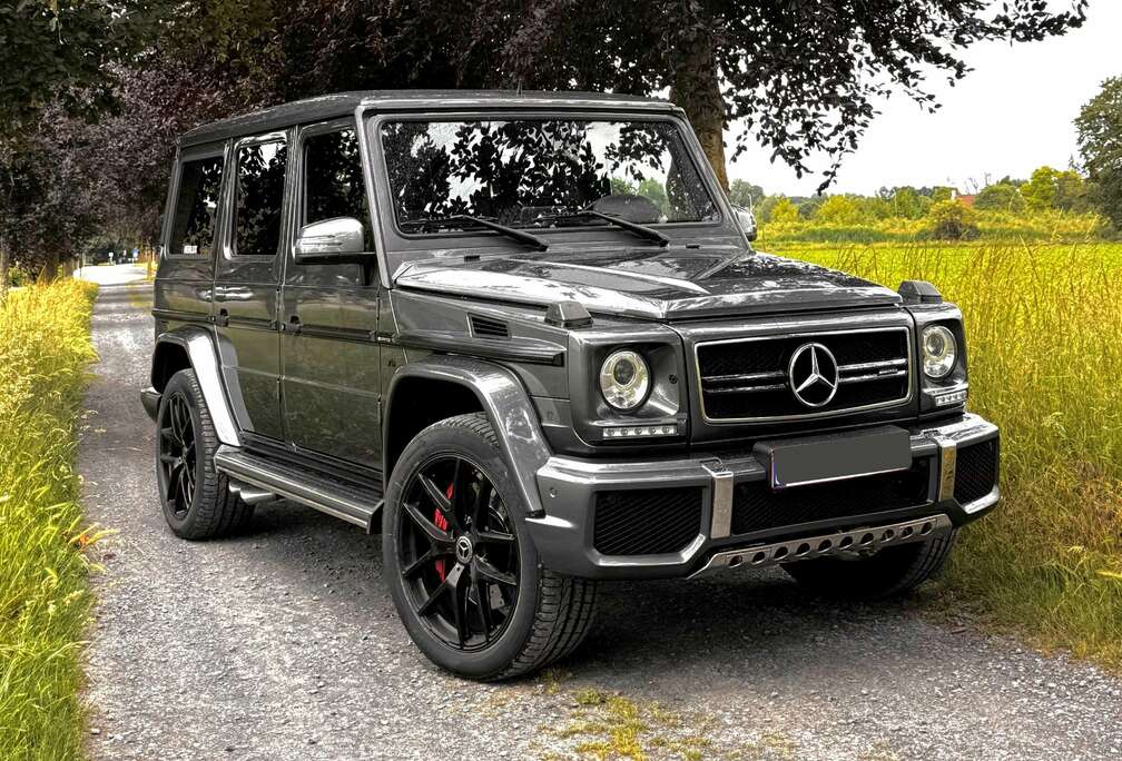 Mercedes-Benz Mercedes G63 AMG 5.5 V8 Bi-Turbo  Selenite Grey  Designo  BTW Aftrekbaar