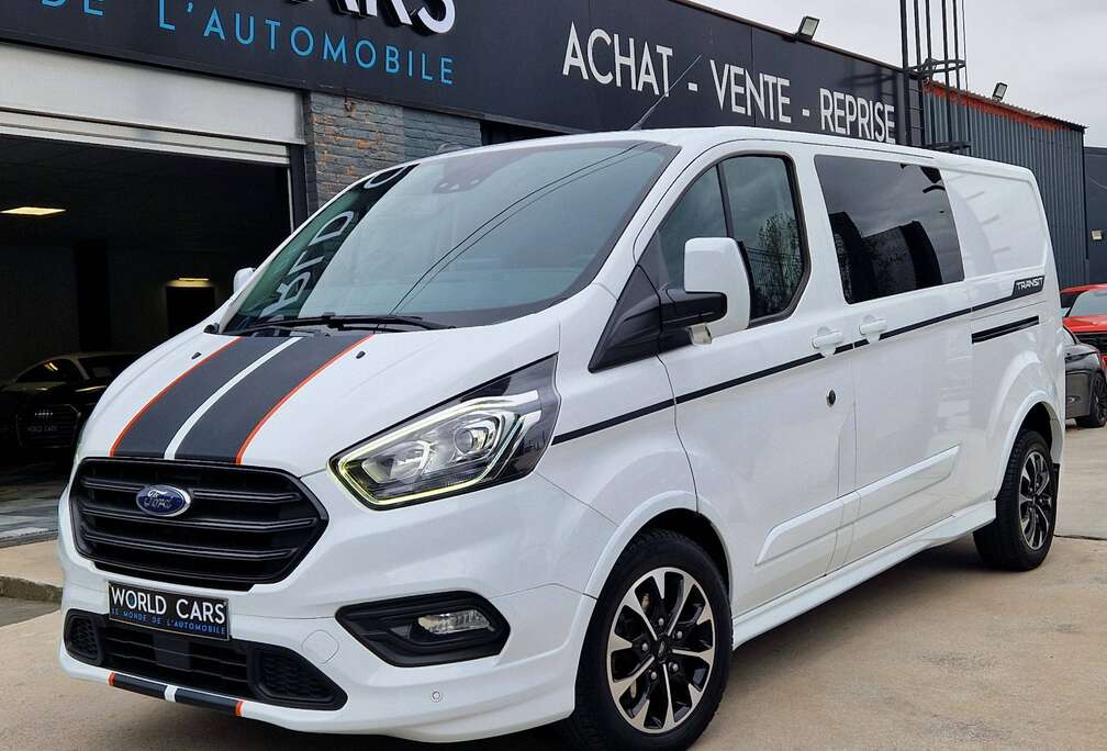 Ford 2.0 TDCi L2H1 Sport Multi S/S - TVAC/BTW*IN - L2 LONG CHASSIS - 185CV - CARPLAY -CAMERA-LED-CRUISE - LANE ASSIST- FULL OP