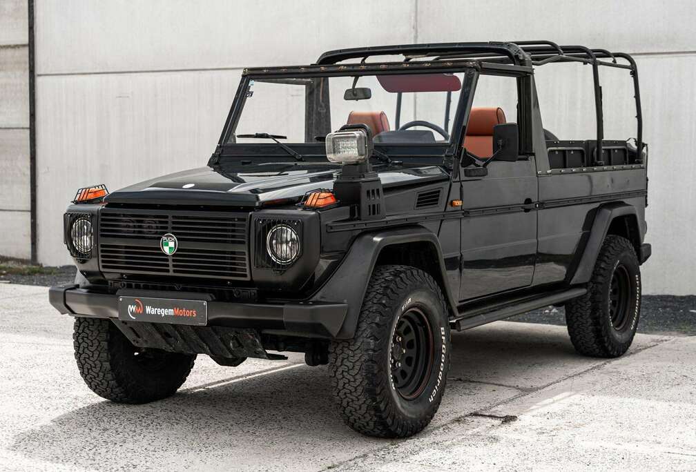 Mercedes-Benz 300 GD Puch Cabrio Brown leather Cabrio 8 seats