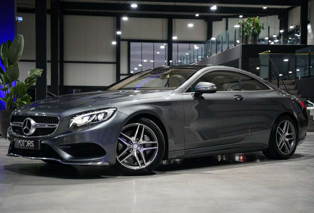 Mercedes-Benz Coupe 4-Matic - AMG pack - luchtvering - open dak