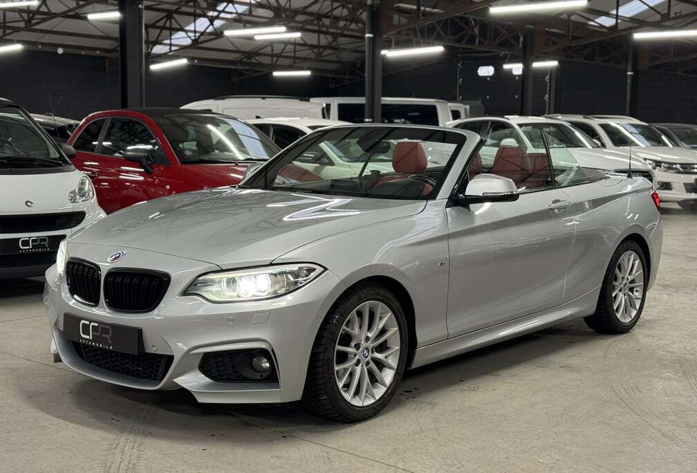 BMW 220iA * PACK M * GPS * LED * SIEGE CH * ATTELAGE