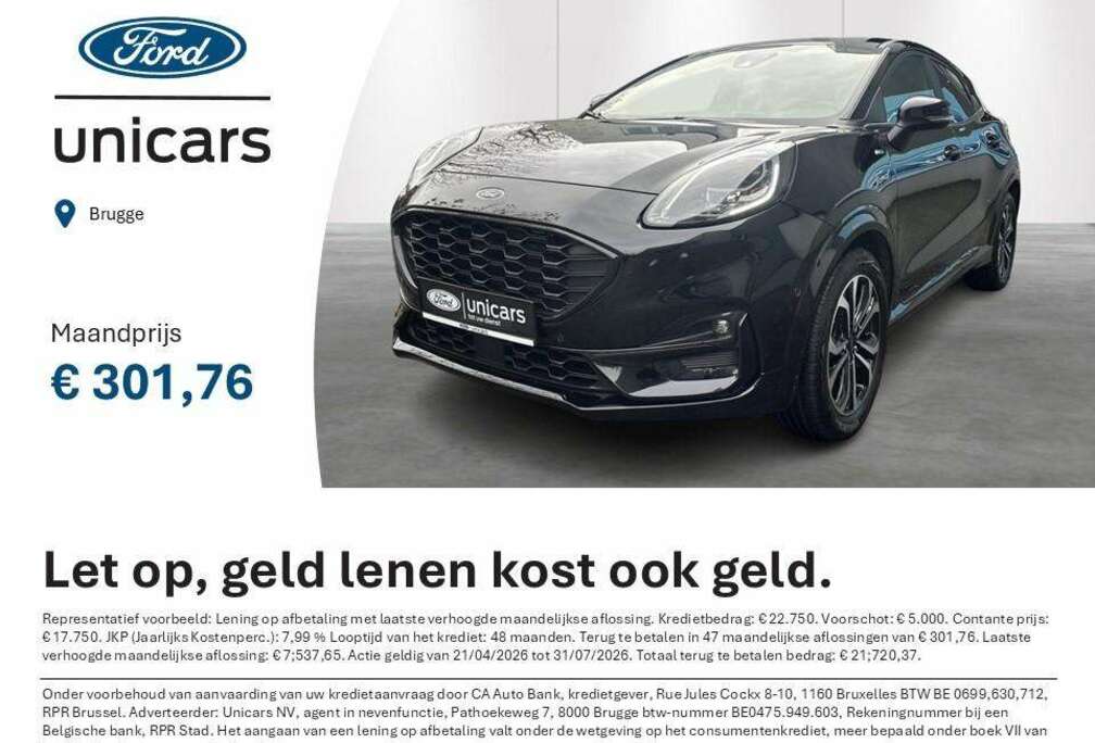 Ford 1.0i Ecoboost mHEV 92kW ST-Line