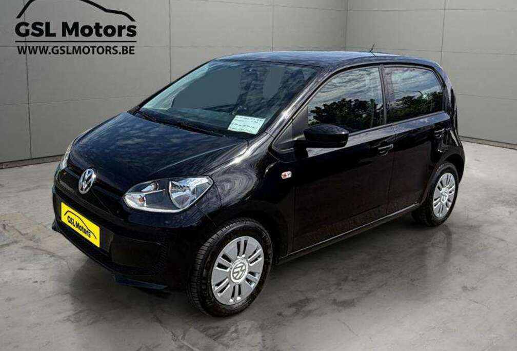 Volkswagen 1.000cc 75cv 5 portes Noir 02/15 Airco GPS Capteur