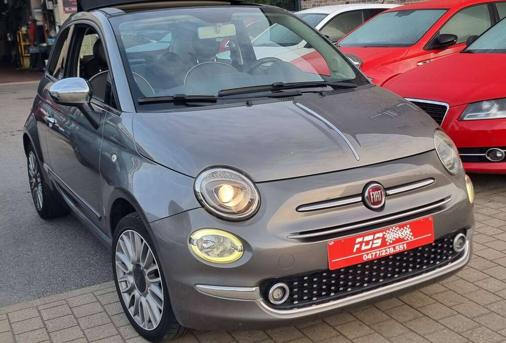 Fiat 1.2i Lounge CABRIO 1ER PROPRIETAIRE NAVI/GARANTIE