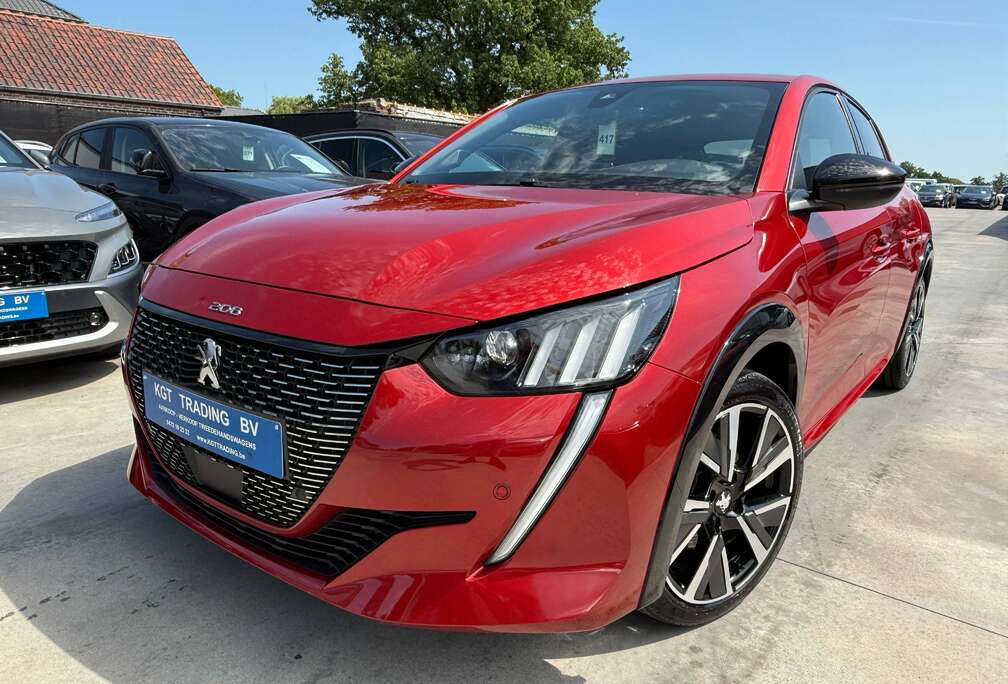 Peugeot 1.2i 101PK GT-LINE LEDER VIRTUAL CAMERA CARPLAY PDC FULL LED ALU