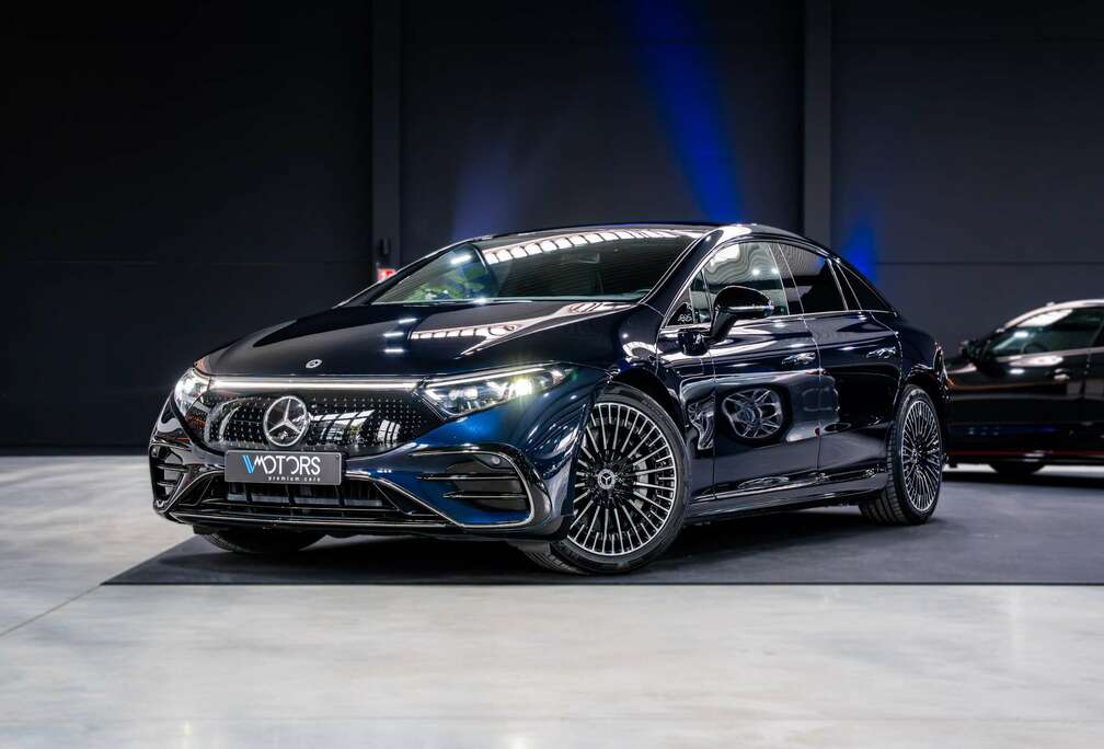 Mercedes-Benz EQS 450+ 107.8 kWh - AMG - Pano - Burmester - ACC - HUD - Achterasbesturing