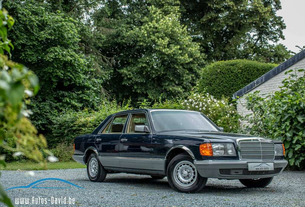 Mercedes-Benz S 2.8 Benzine W126 / OLDTIMER / HISTORIEK / LEDER