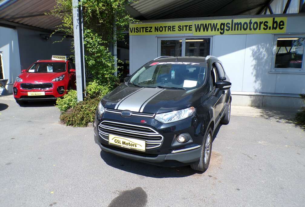 Ford 1.0 125cv noir 06/17 Airco Camera Radio Bluetooth