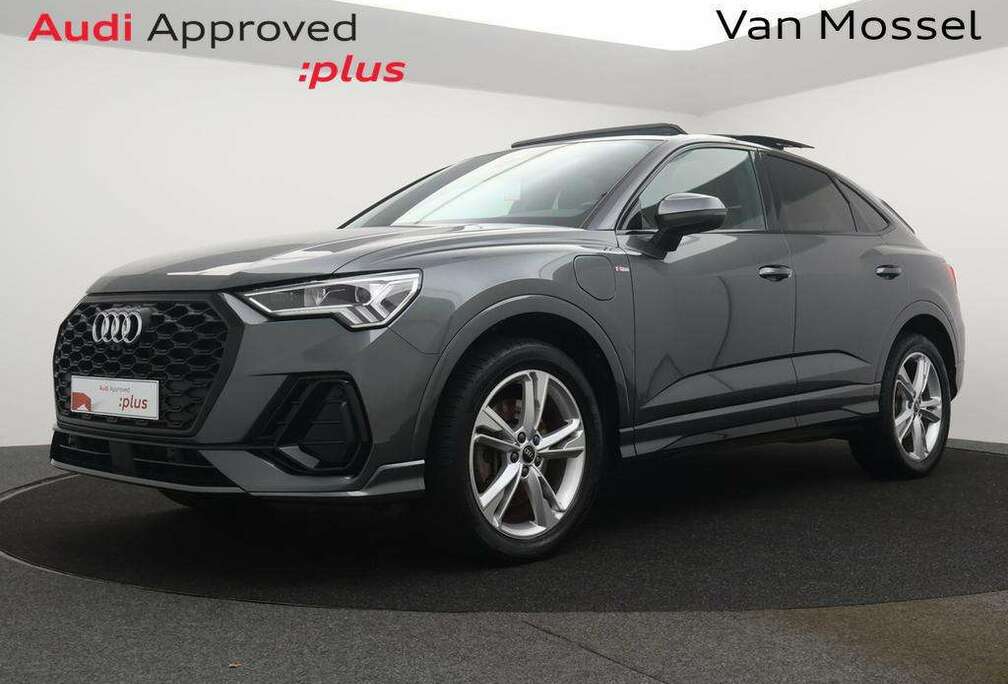 Audi Sportback PHEV Audi Q3 Sportback 3X S-LINE 45TFSIe PHEV 245PK *AUTOMAAT*PANO DAK*TREKHAAK*SPORTSEATS*ALCANTARA*ZETELVERWA