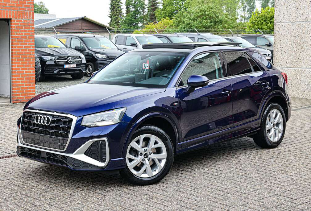 Audi S-LINE*PANORAMISCH-DAK*LEDER*ACHTERUITRIJCAMERA*ZETELVERWARMING*