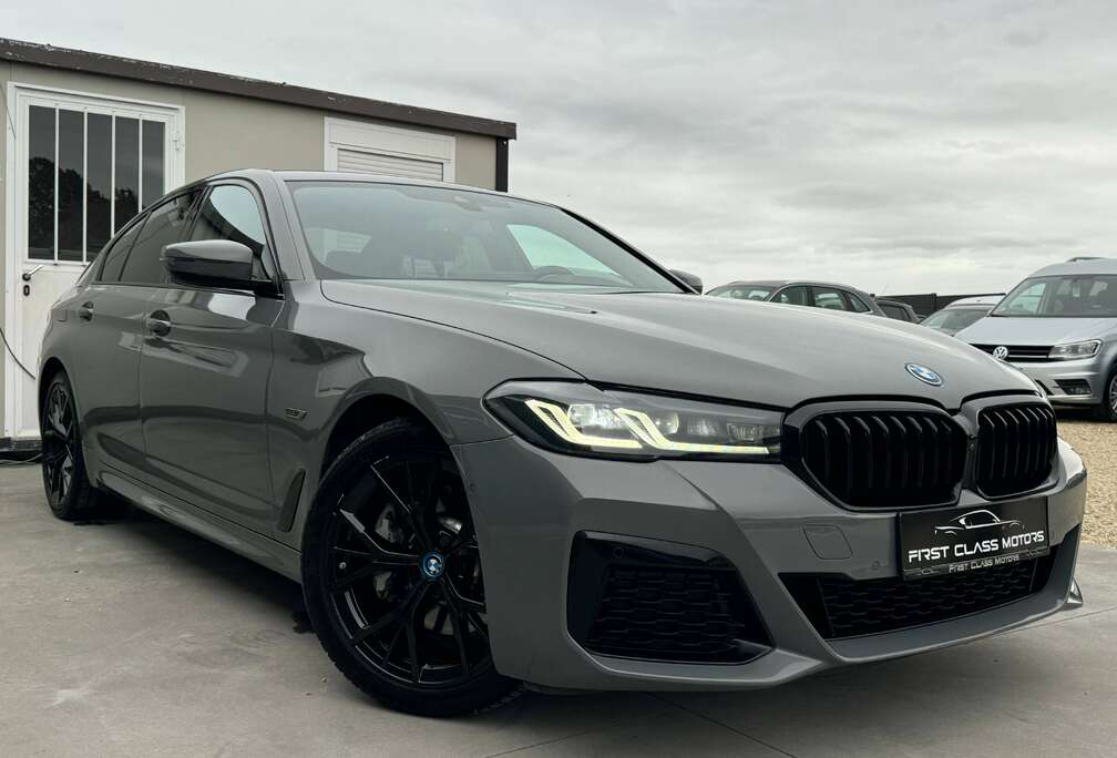 BMW 520eAS PHEV - FULL PACK M - GRIS NARDO -  FULL ADAPT. LED - SIEGES  MEMOIRE - FULL ASSIST - CAM 360° - SOH 93%