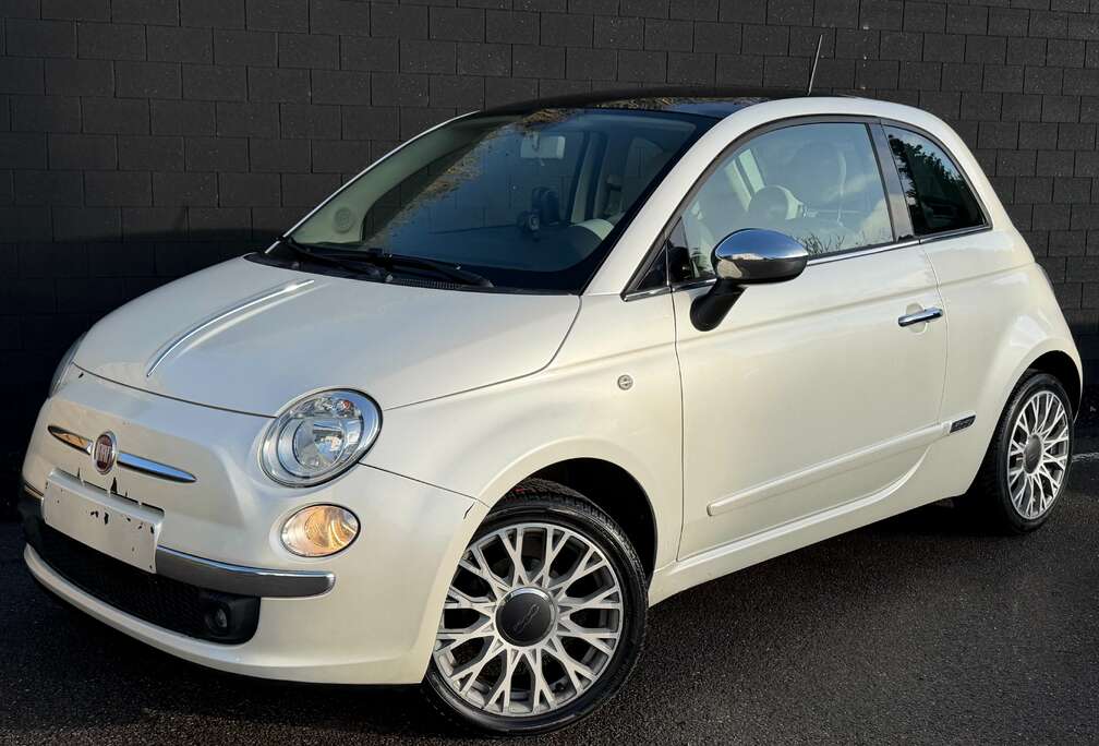 Fiat 1.2i+AIRCO+TOIT PANO+CUIR+JANTES+EURO 6B