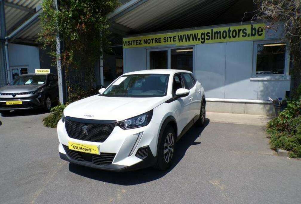 Peugeot 1.2i 100cv blanc 08/20 46.050km Airco GPS