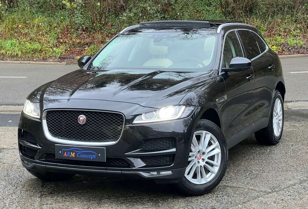 Jaguar 2.0 D AWD Diesel 11/2018 Feuille rose FULL OPTIONS