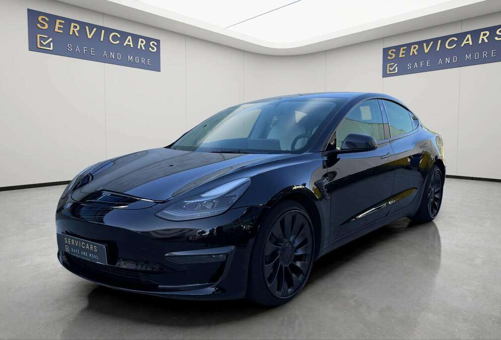 Tesla @SERVICARS HAREN - 78 kWh AWD Performance (377 kW) / Garantie 12 mois