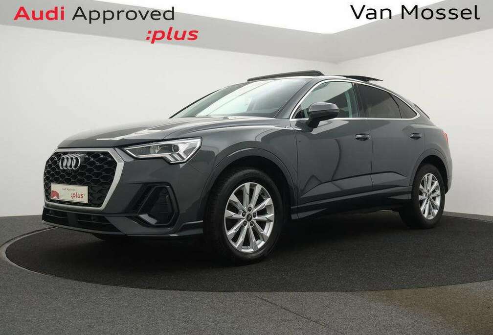 Audi Sportback Audi Q3 Sportback Business Edition 35TFSI 150PK *AUTOMAAT*PANO DAK*LEDER*NAVI*ZETELVERWARMING*CRUISE*PDC*...