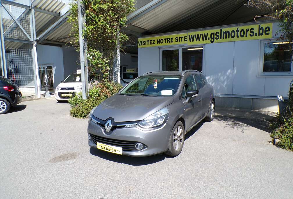 Renault 0.9TCe 90cv break gris04/16 118404km Airco GPS DAB