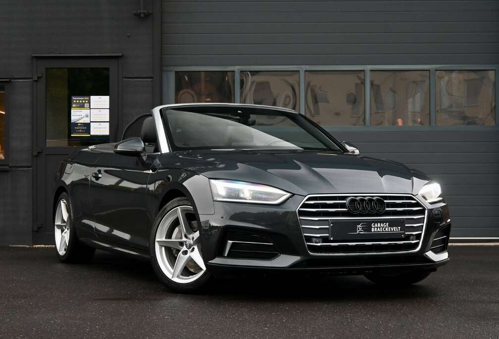 Audi 2.0tdi Cabrio - Automaat - LED - Leder - Camera - 22 000km