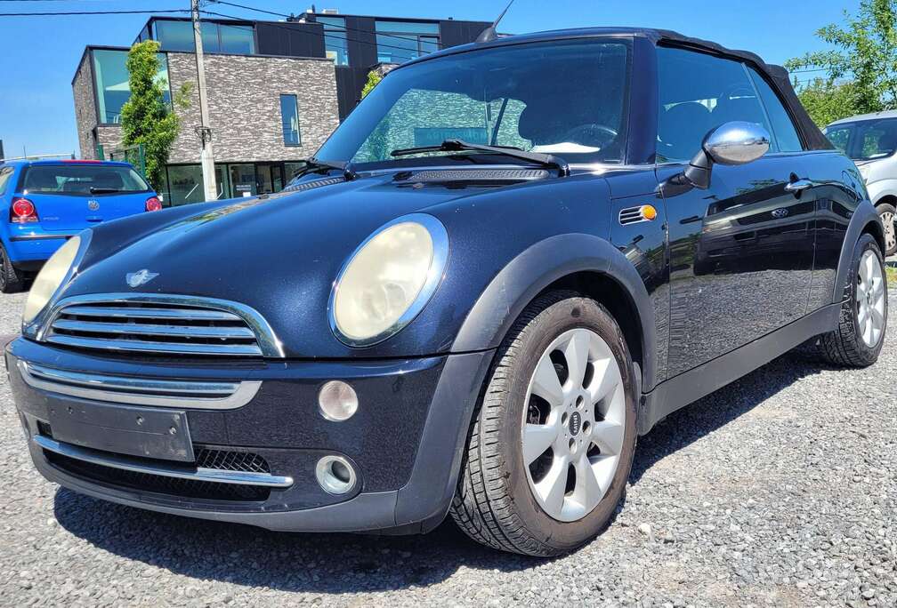 MINI 1.6i AIRCO PDC OHBOEK euro 4  HITTEGOLFPRIJS 1000 euro ipv 1500 euro