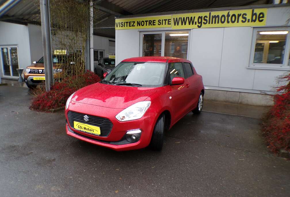 Suzuki 1.2i 90cv Rouge 07/20 55.950km Airco GPS Bluetooth