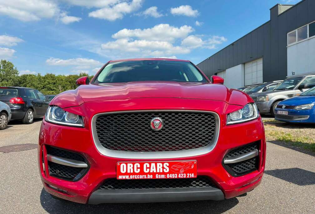 Jaguar  Jaguar F-Pace 2.0D AWD R-Sport AUTOMAAT  1 Jaar GARANTIE