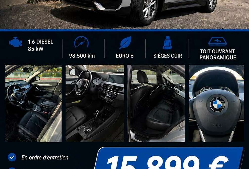 BMW 1.5 dA sDrive16 AdBlue (EU6d-TEMP)