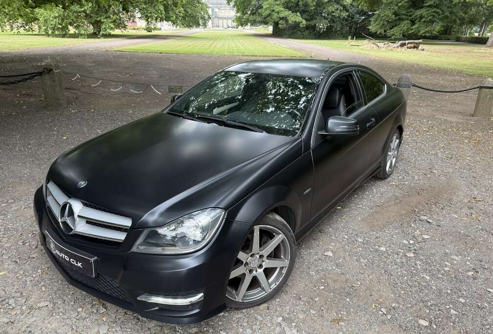 Mercedes-Benz C 250 CDI BE Coupé Edition 1 AMG  Noir MAT ORIG