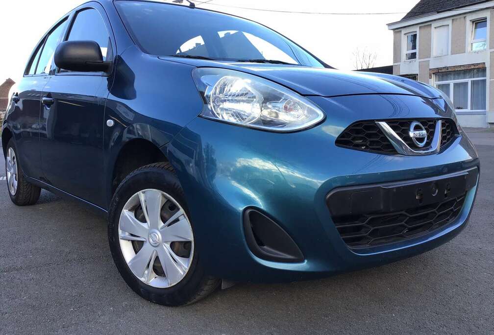 Nissan 1.2i Acenta airco bleu métal garantie 1 AN