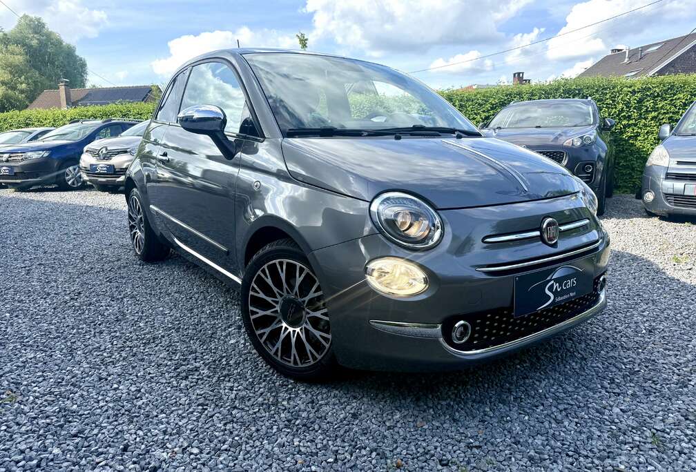Fiat 500 1.2i Lounge *** Gps Airco *** Immat 12/2019
