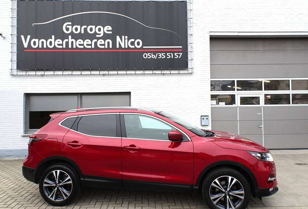 Nissan 1.3 DIG-T Tekna PANODAK,CAMERA 360°,CARPLAY,TREKHAAK,KEYLESS,NAVI,CRUISE,PDC V+A,DAB,BLUETH,ALU 18\