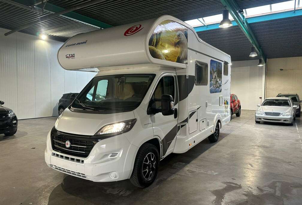 Fiat Eura Mobil 2.3 Jtd 6 slaapplaatsen bj. 2016 Euro 5