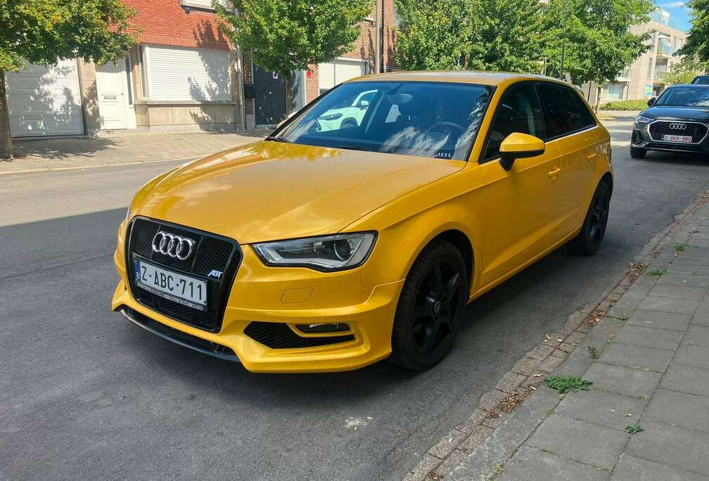 Audi Sportback 1.6 TDi - ABT pakket (Gold Wrap, origineel Wit)