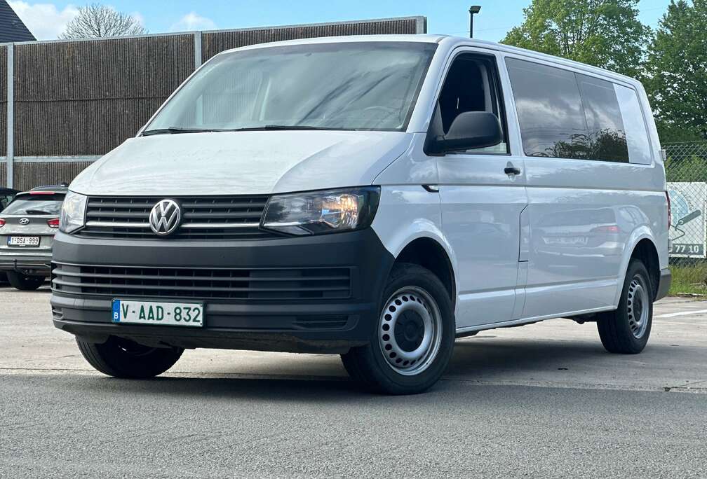 Volkswagen T6 2.0 Tdi-Bj 2019-Leder-Airco-9 plaatsen-Carpass