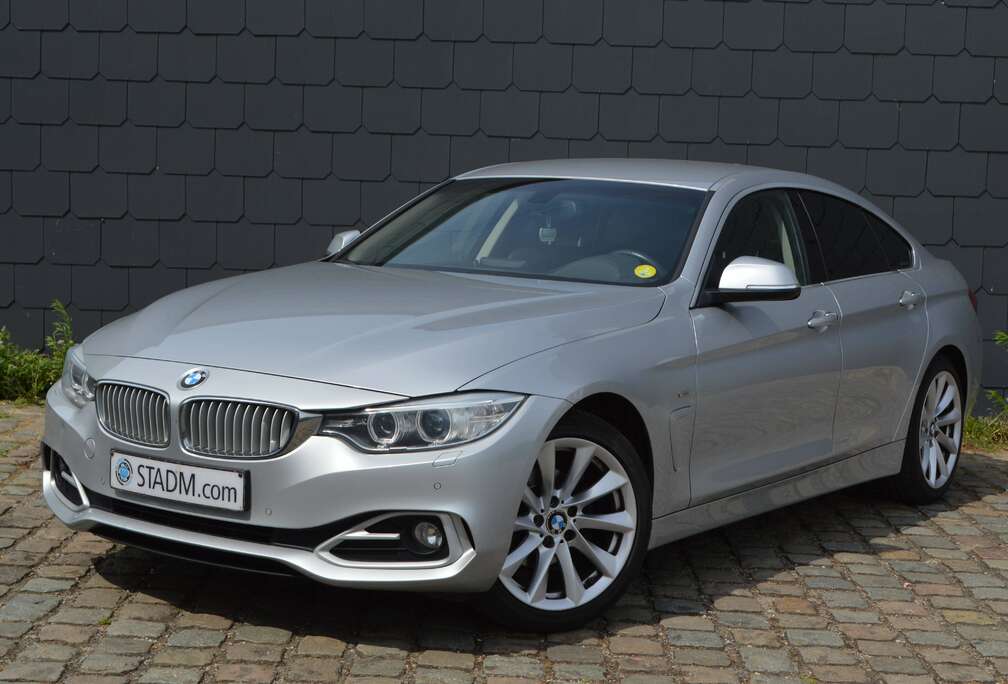 BMW Gran Coupé 418 dA 1HAND FULL CARNET BMW  CARPASS LEDER AUTOMAAT PDC