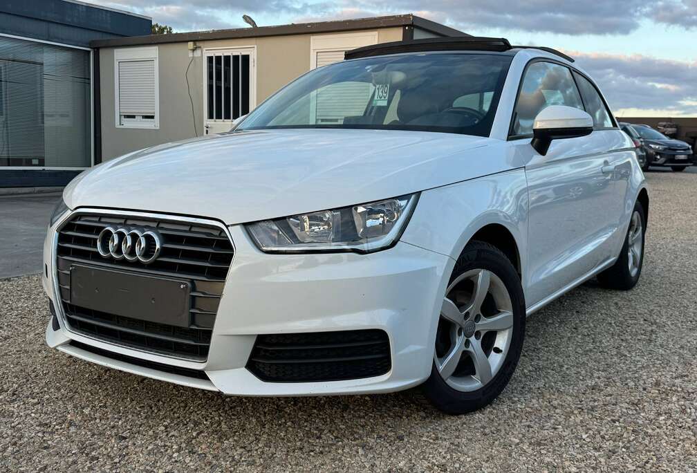Audi A1 1.4 TDi Sport BT/SENSOR/GPS/CUIR/CRUISE/TOIT OUVRANT/AIRCO/1erPROP