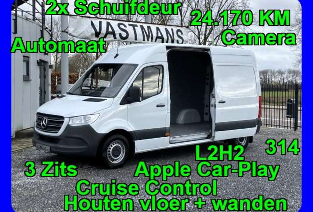 Mercedes-Benz 314 / 32.975€ + BTW / 2x schuifdeur / L2H2 L2 H2