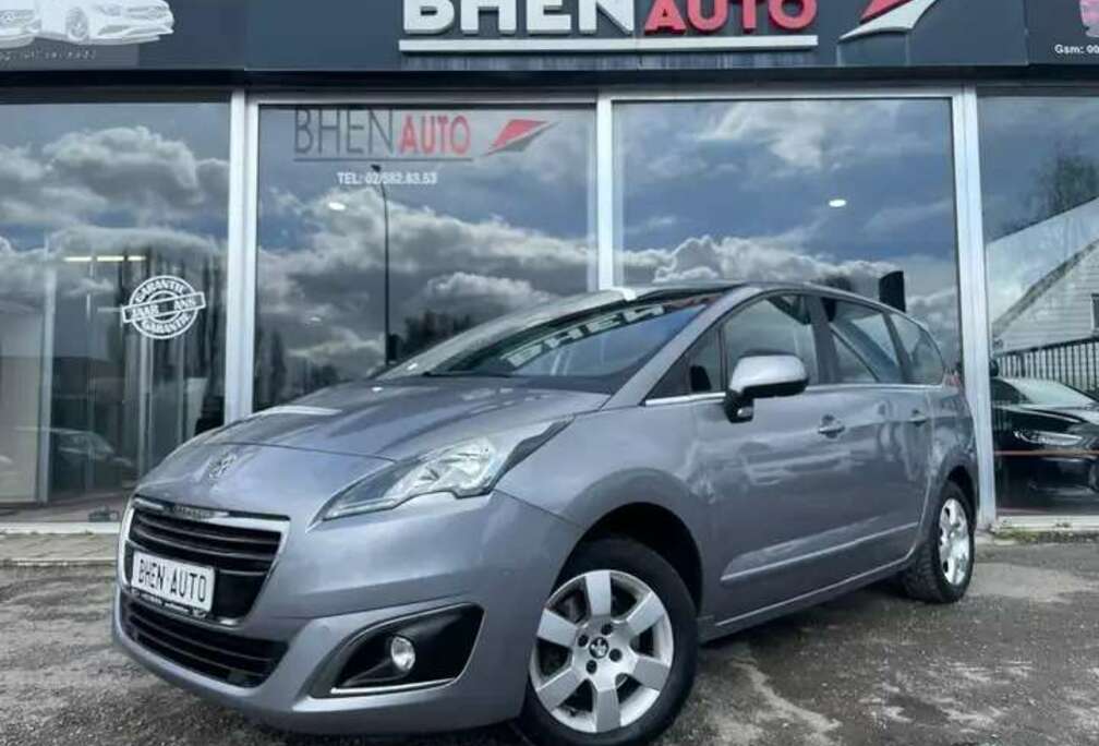Peugeot 5places/CAMERA/RADAR AV AR/AIRCO/