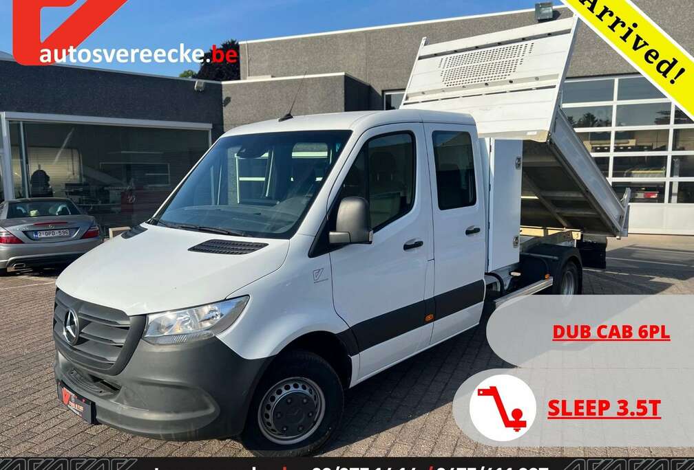 Mercedes-Benz 514 KIPPER DUB CABINE (38.500€ex) MTM 7.000kg