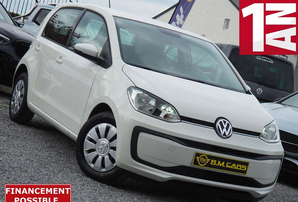 Volkswagen 1.0i MOVE 5 PORTES-CLIM-BLUETOOTH-V.E-GARANTIE + C.T