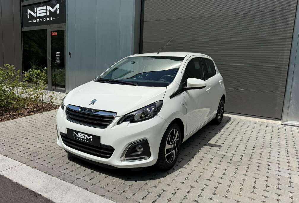 Peugeot 108 1.0 VTi Top Allure S AUTOMAAT,GARANTIE,AIRCO,CRUISE,CARPLAY,USB,BT