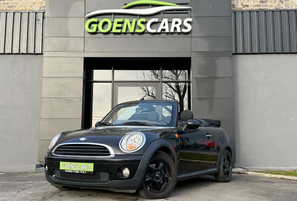 MINI ONE 1.6i CABRIOLET,CLIM,PRTE  IMMATRICULER