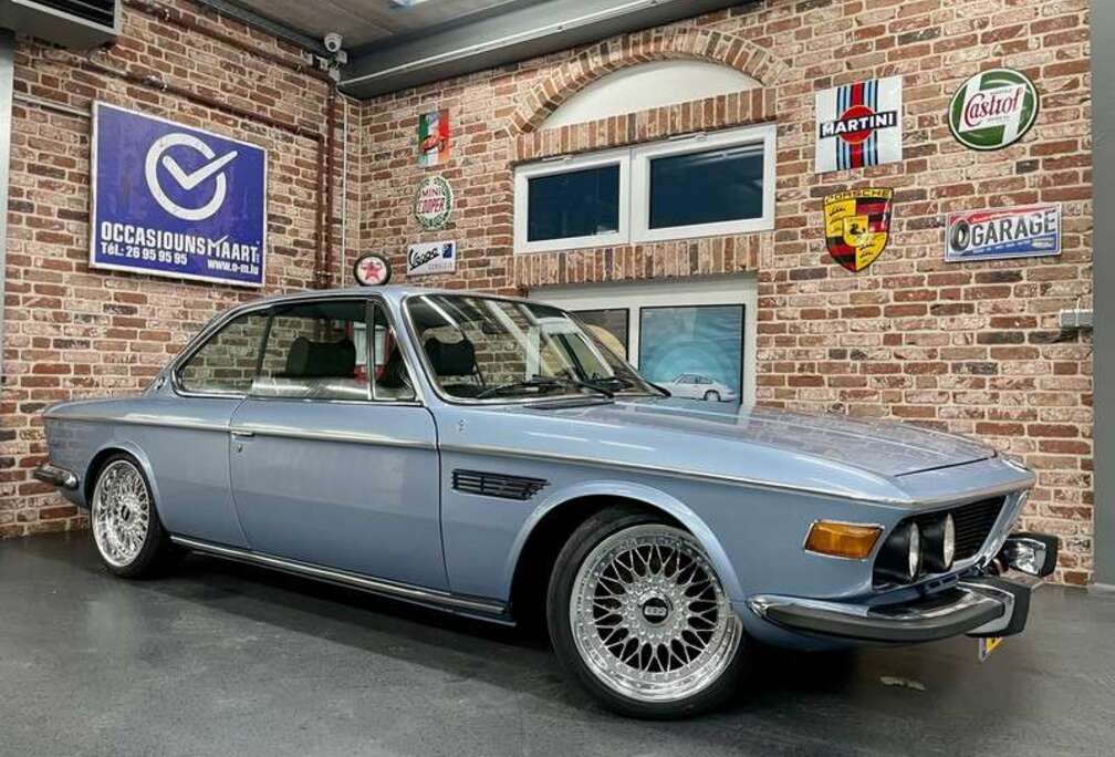 BMW 3.0 CS E9 Coupé 180cv TO/JaBBS/Cuir/VE/VC