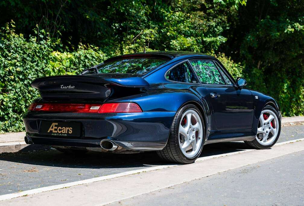 Porsche 911 TURBO COUPE / FULL SERVICE / PCCM / CC / MIDNIGHT BLUE
