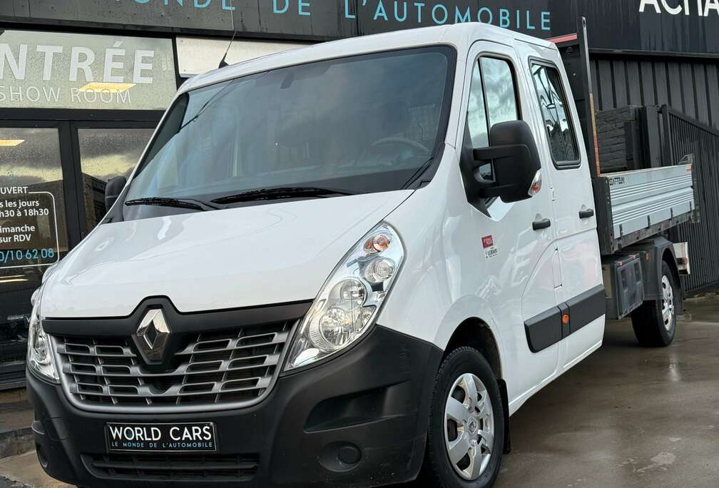 Renault 2.3 dCi L3 7PLACES BENNE BASCULANTE TVAC*BTWIN