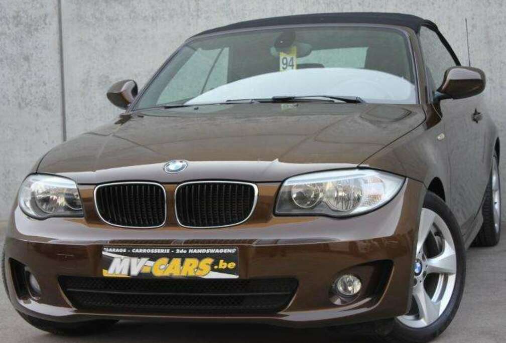 BMW 118i Cabrio/zetelv./Multistuur/cruise control