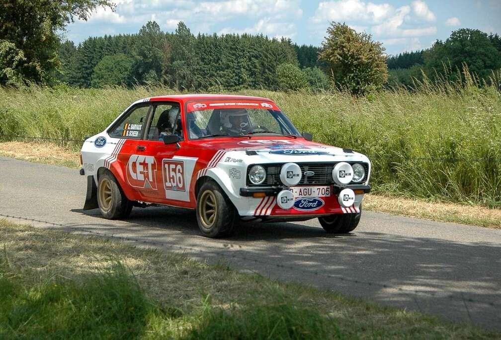 Ford MK2 RS2000 rally car