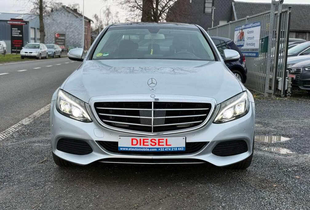 Mercedes-Benz C 200 d 7G-*LED*CUIR*PANO*ETC*