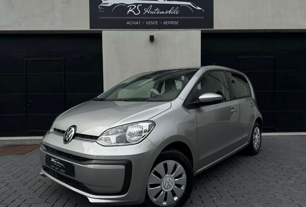 Volkswagen Up! 1.0i 65 cv CLIM/CAMÉRA/BT/1er PROPRIO/CAPTEURS/GARANTIE!