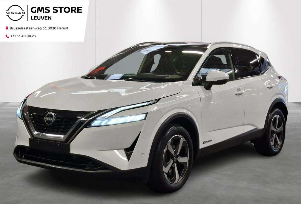 Nissan Hybride-Auto-Pano-Carplay-GPS-Airco