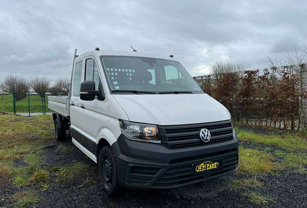 Volkswagen 2.0 CR TDi * Dubbel Cabine * 7PL * open laadbak